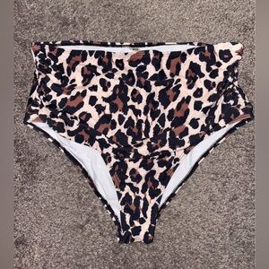 Brand new XL high waisted bikini bottoms